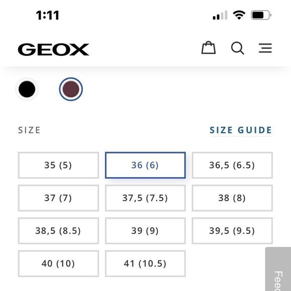 GEOX WOMEN'S SNEAKERS GRIS Ankle Side Zipper Boot. Size 36/6 - Picture 10 of 10